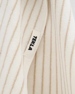 Tekla Terry Towel Sienna Stripes