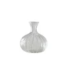 Tell me More Como Ripple Vase Small Clear