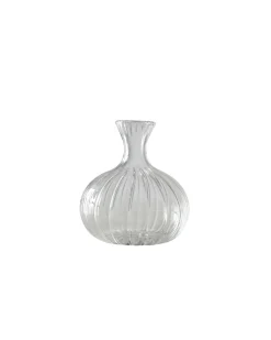 Tell me More Como Ripple Vase Small Clear