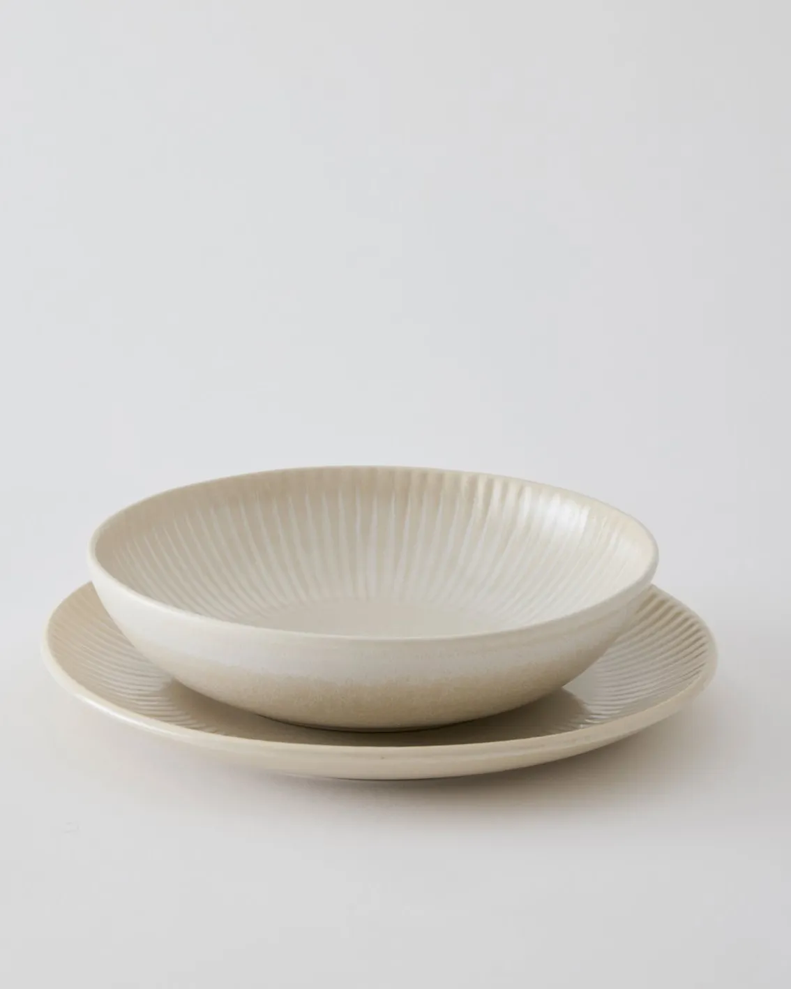 Tell me More Granada Dinner Plate Cream White