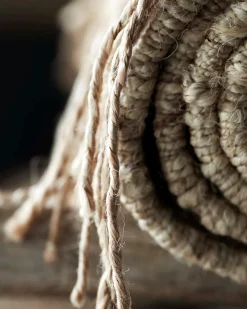 Tell me More Hemp Rug Bleached