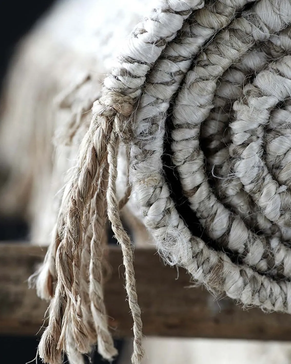 Tell me More Hemp Rug Tie Mix