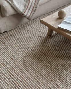 Tell me More Hemp Wool Rug Stripe