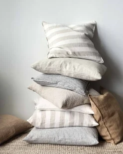 Tell me More Holte Cushion Cover Hazelnut