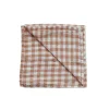 Tell me More Kitchen Towel Linen Gingham Biscut