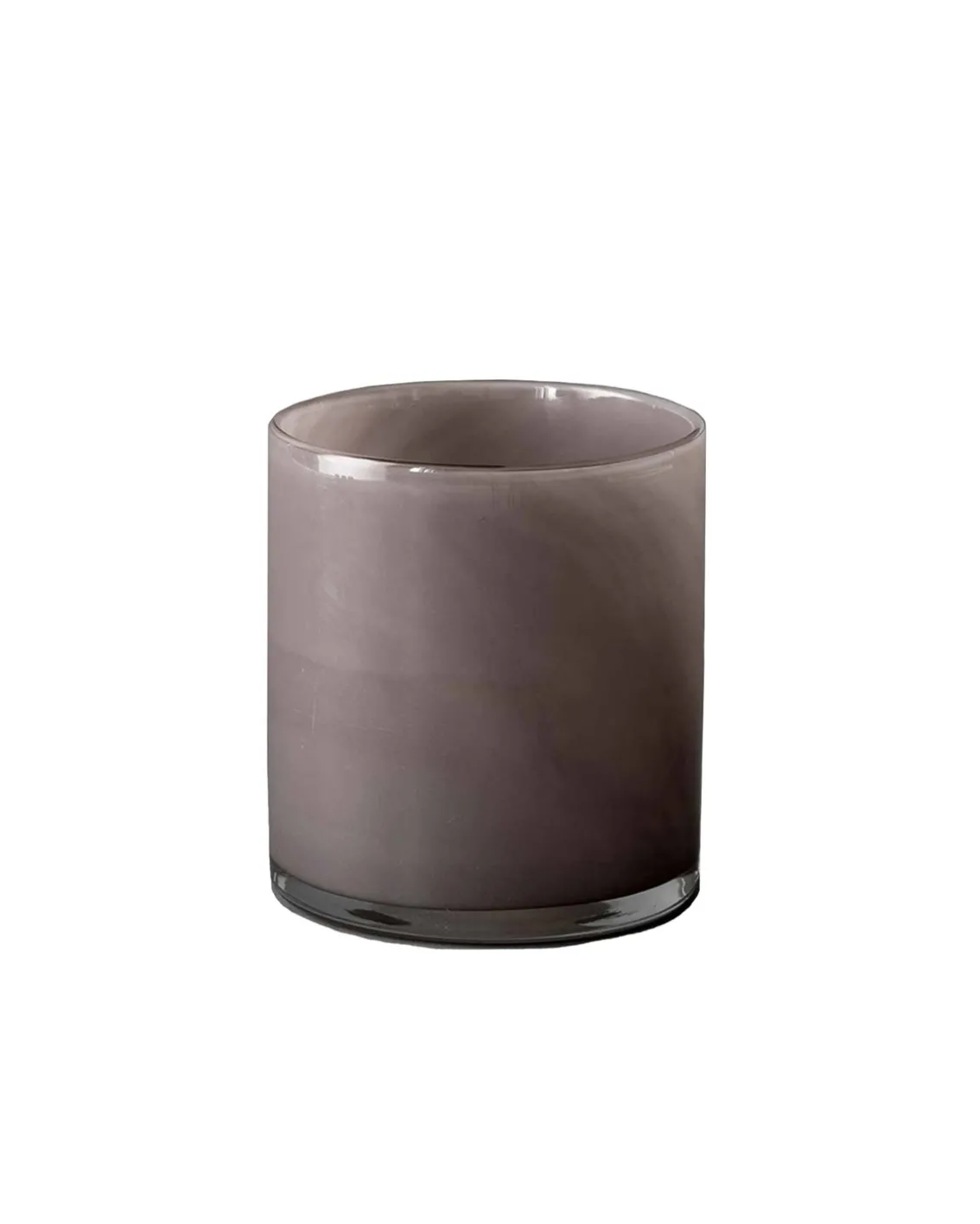 Tell me More Lyric Candle Holder Purple Grey