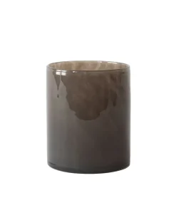 Tell me More Lyric Candle Holder Taupe