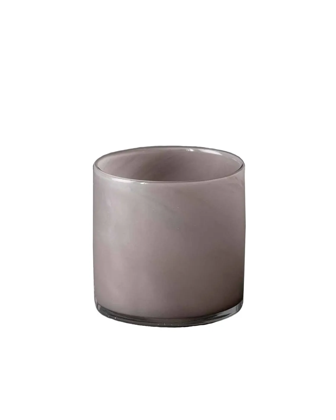 Tell me More Lyric Candle Holder Purple Grey