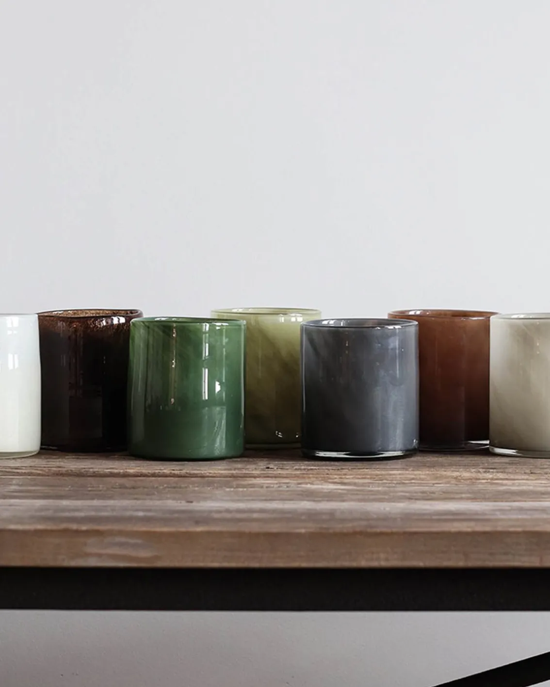 Tell me More Lyric Candle Holder Linen