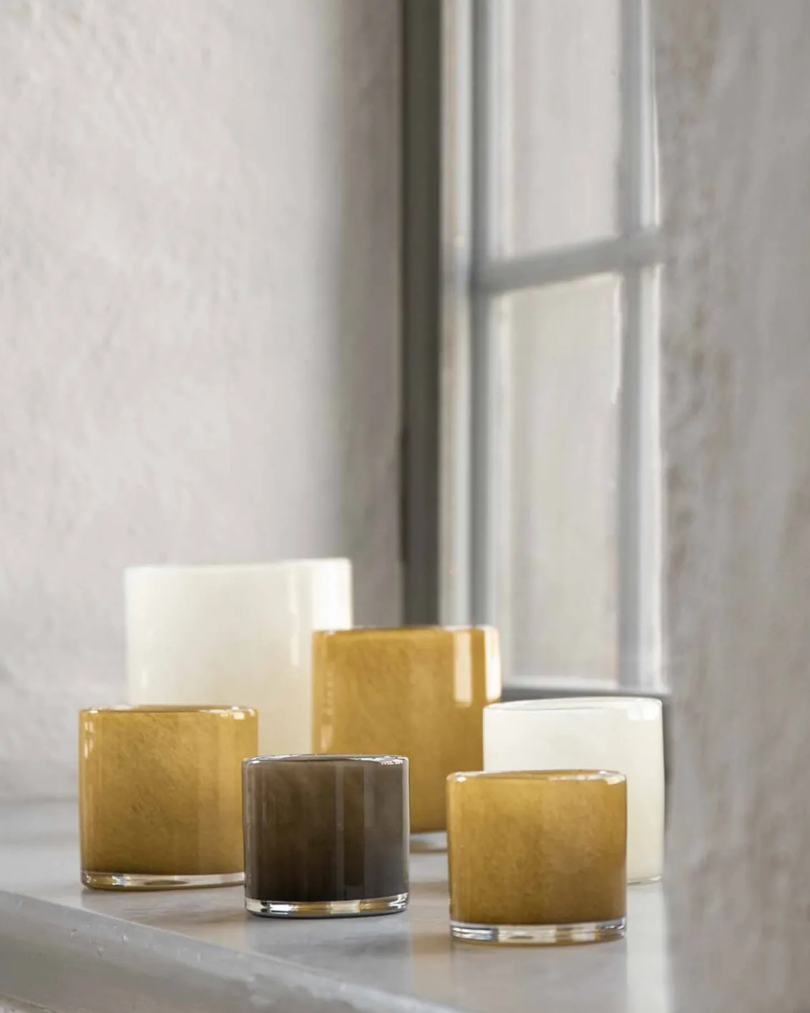 Tell me More Lyric Candle Holder Ginger