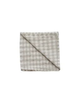 Tell me More Napkin Linen Gingham Natural