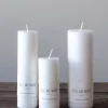 Tell me More Stearin Candle White