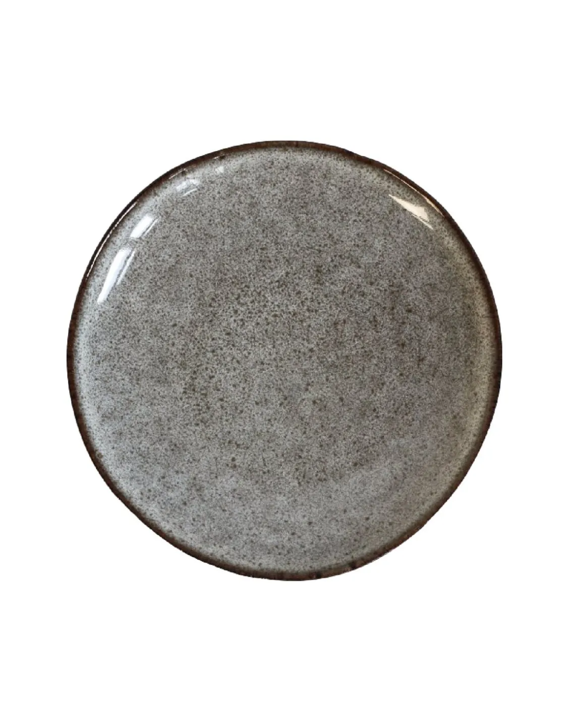 Tell me More Taranto Assiette Stone Grey