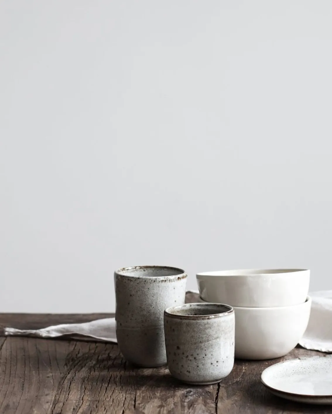 Tell me More Taranto Cup Small Stone Grey