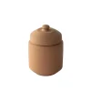 Tell me More Terracina Jar With Lid Terracotta
