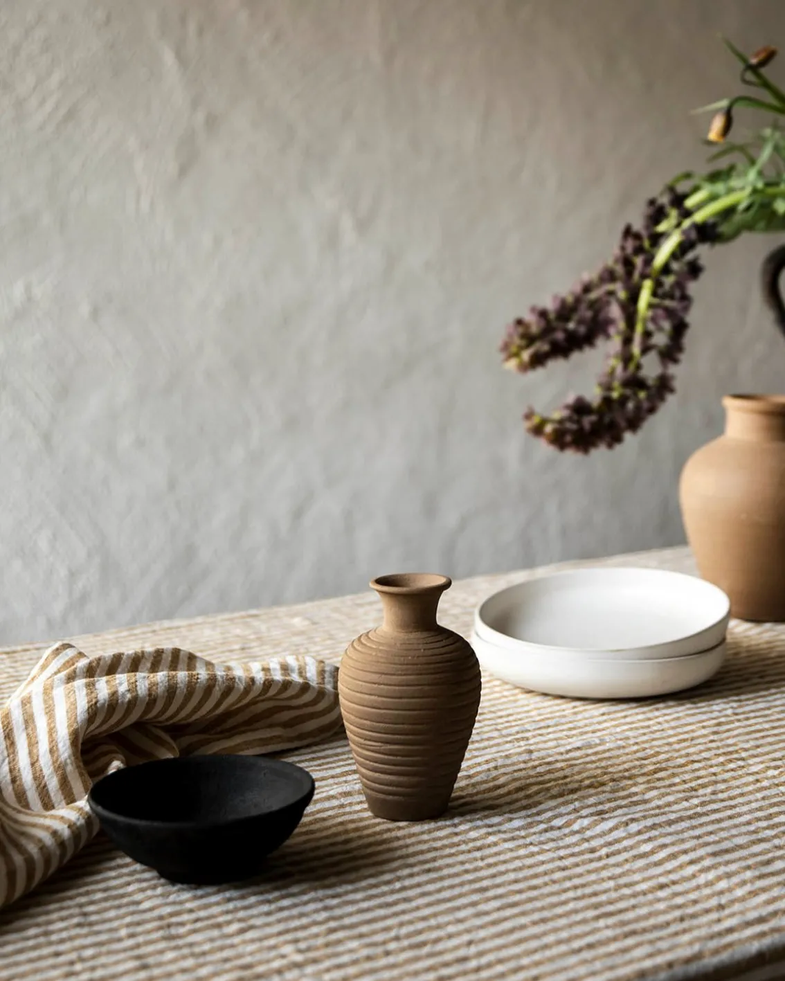 Tell me More Terracina Urn Mini Terracotta