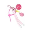 Tennis Bag Charm Set Pink