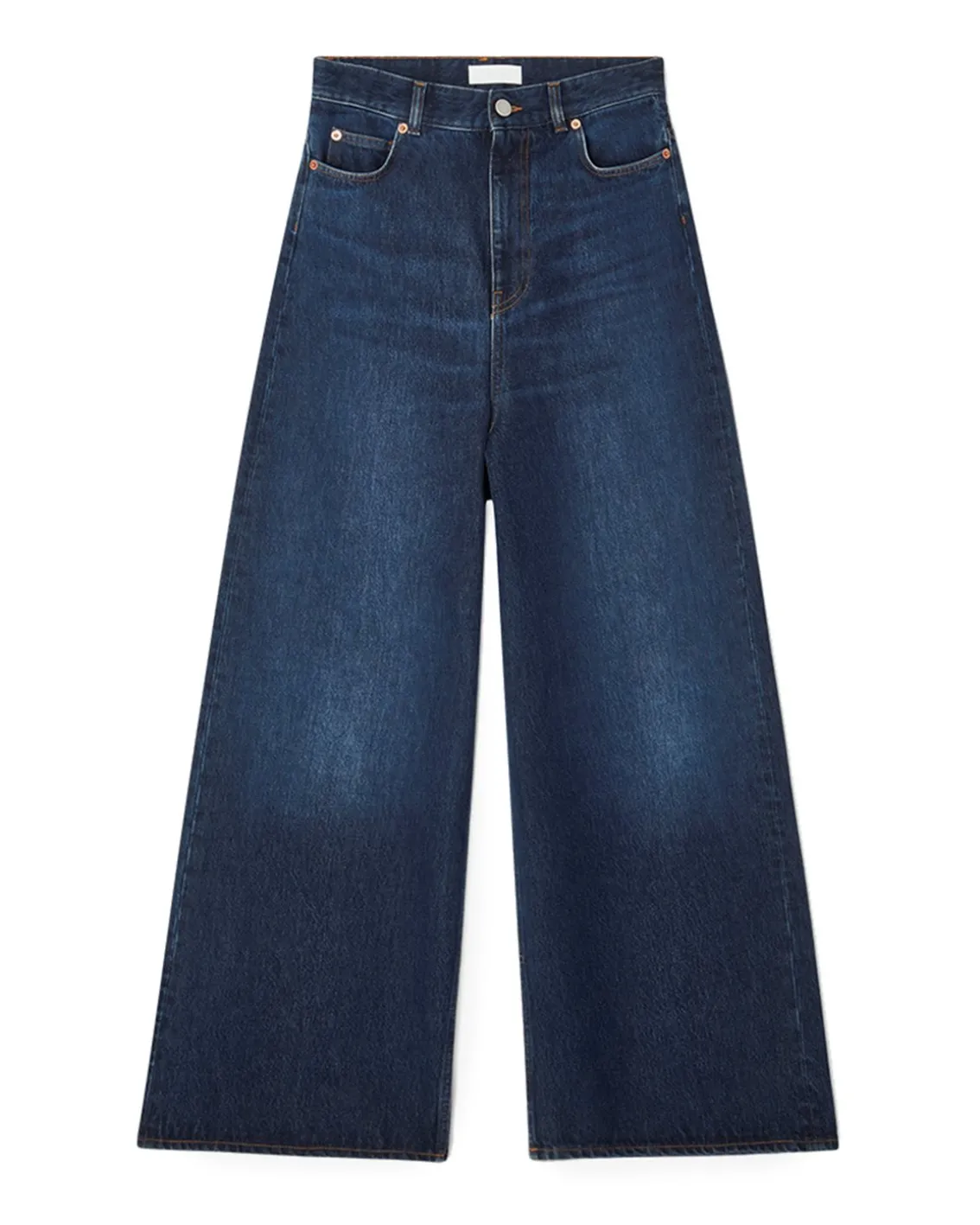 Teurn Studios Baggy Jeans Dark Blue