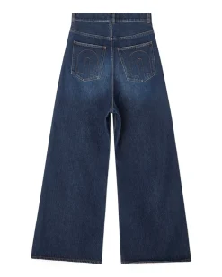 Teurn Studios Baggy Jeans Dark Blue