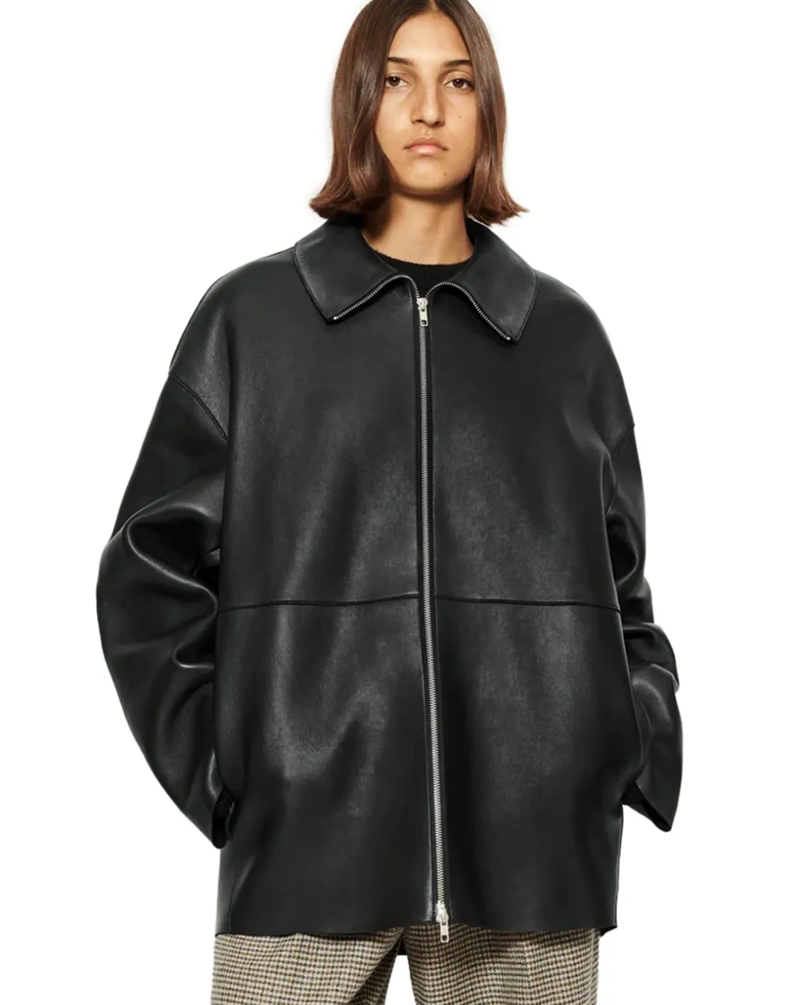 Teurn Studios Doublé Leather Jacket Black