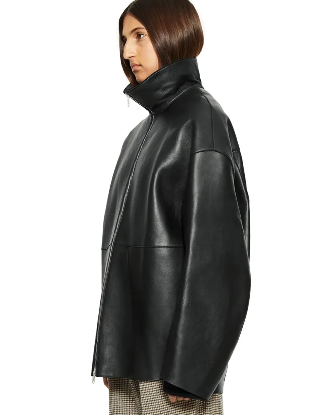 Teurn Studios Doublé Leather Jacket Black