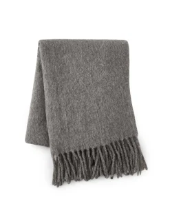 Teurn Studios Oversized Alpaca Scarf Grey Melange