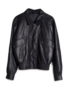 Teurn Studios Taxi Driver Leather Jacket Black