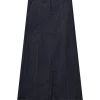 The Garment Pluto Stitch Skirt Blue Melange