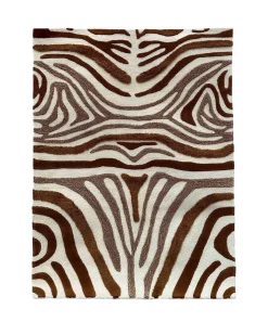 Tinted Jepson Wool Rug Brown/Off White