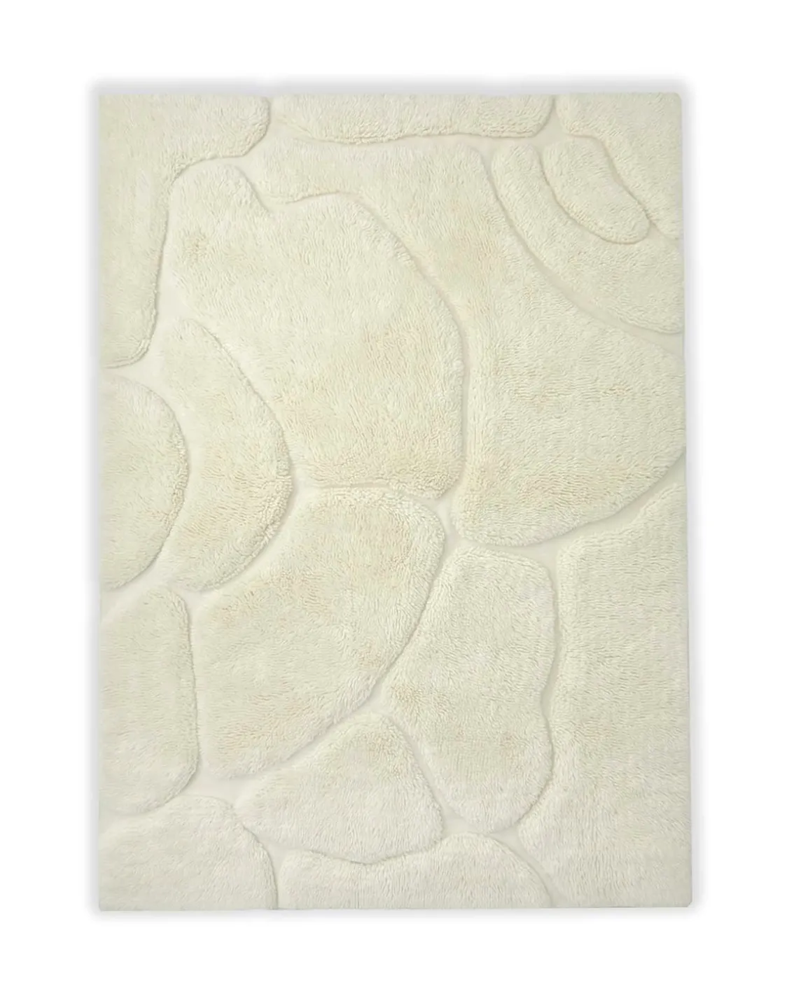 Tinted Kullin Wool Rug Off White