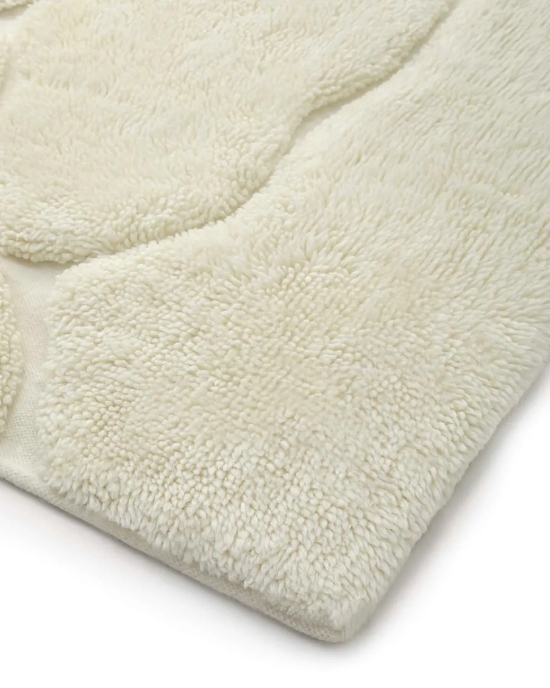 Tinted Kullin Wool Rug Off White