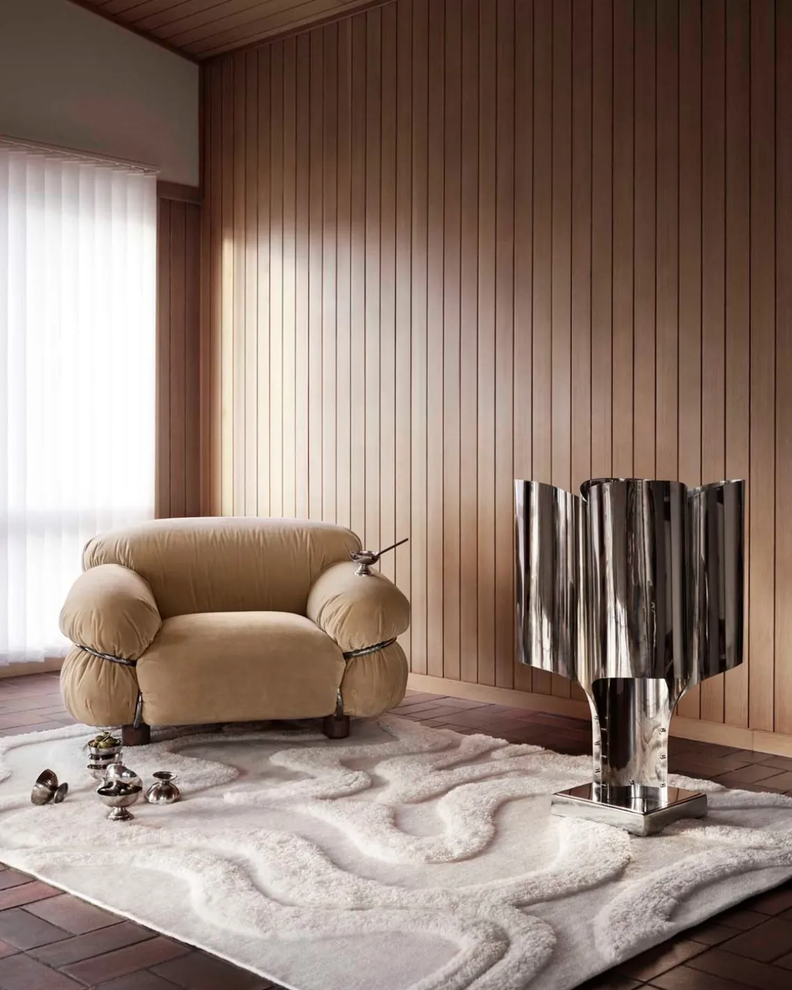 Tinted Norlander Wool Rug Off White