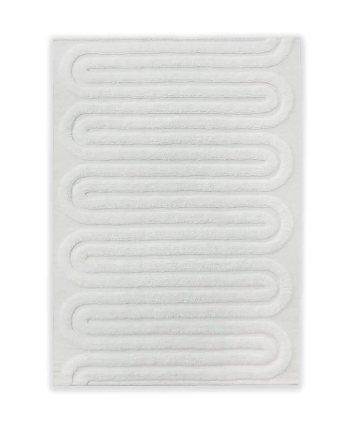 Tinted Riklund Wool Rug Off White