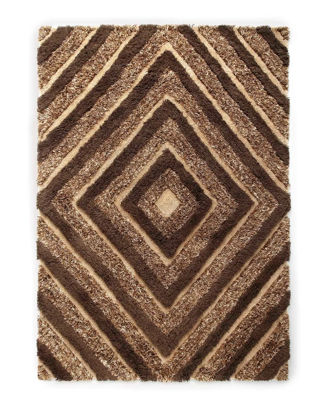 Tinted Stenborg Wool Rug Brown