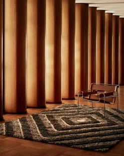 Tinted Stenborg Wool Rug Brown