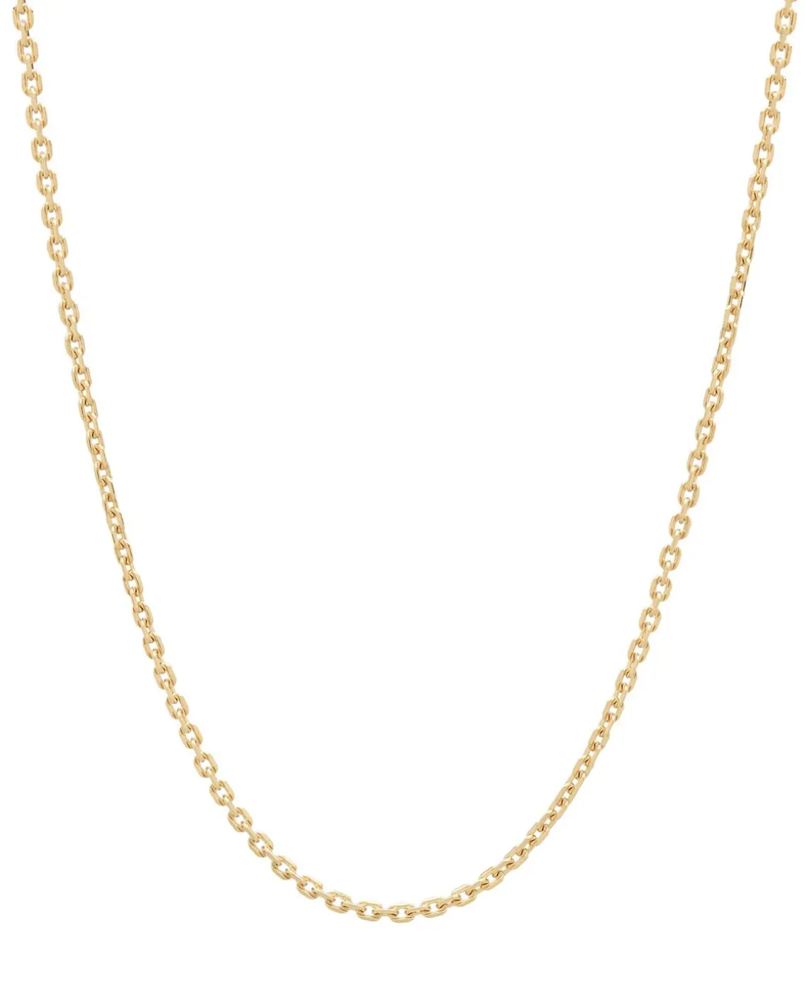 Tom Wood Anker Chain Necklace Gold