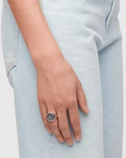 Tom Wood Coin Ring Silver