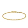 Tom Wood Curb Bracelet M Gold