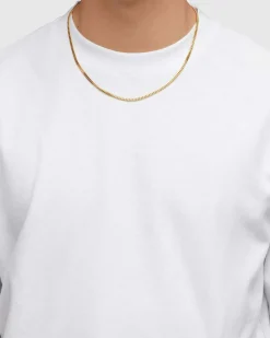 Tom Wood Curb Chain Necklace M Gold