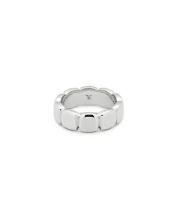 Tom Wood Cushion Band Silver