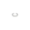 Tom Wood Ear Cuff Zirconia Silver