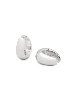 Tom Wood Ice Hoop Medium Silver