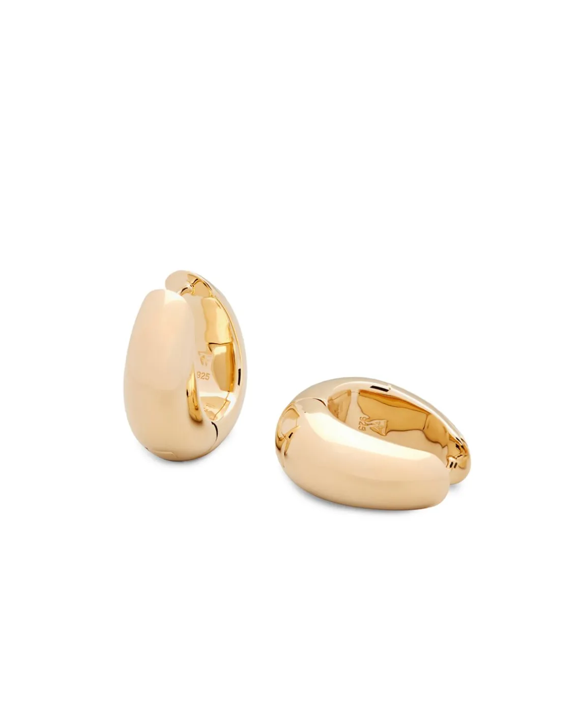 Tom Wood Ice Hoop Medium Gold