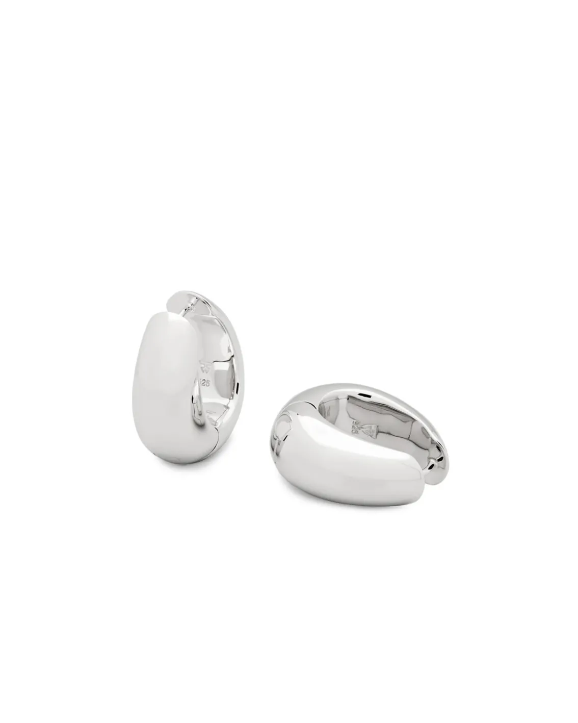 Tom Wood Ice Hoop Small Silver