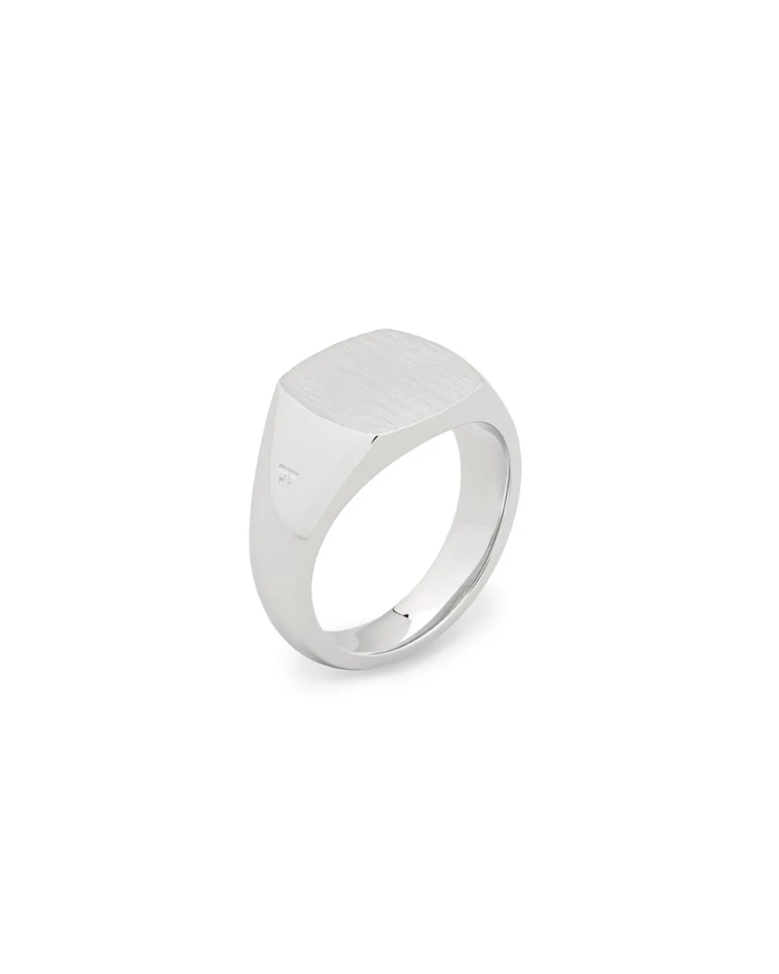 Tom Wood Kay Ring Satin Silver