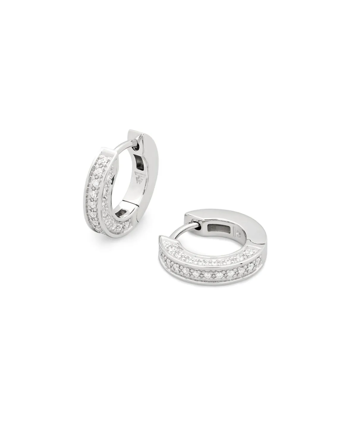 Tom Wood Nova Hoops Small Silver