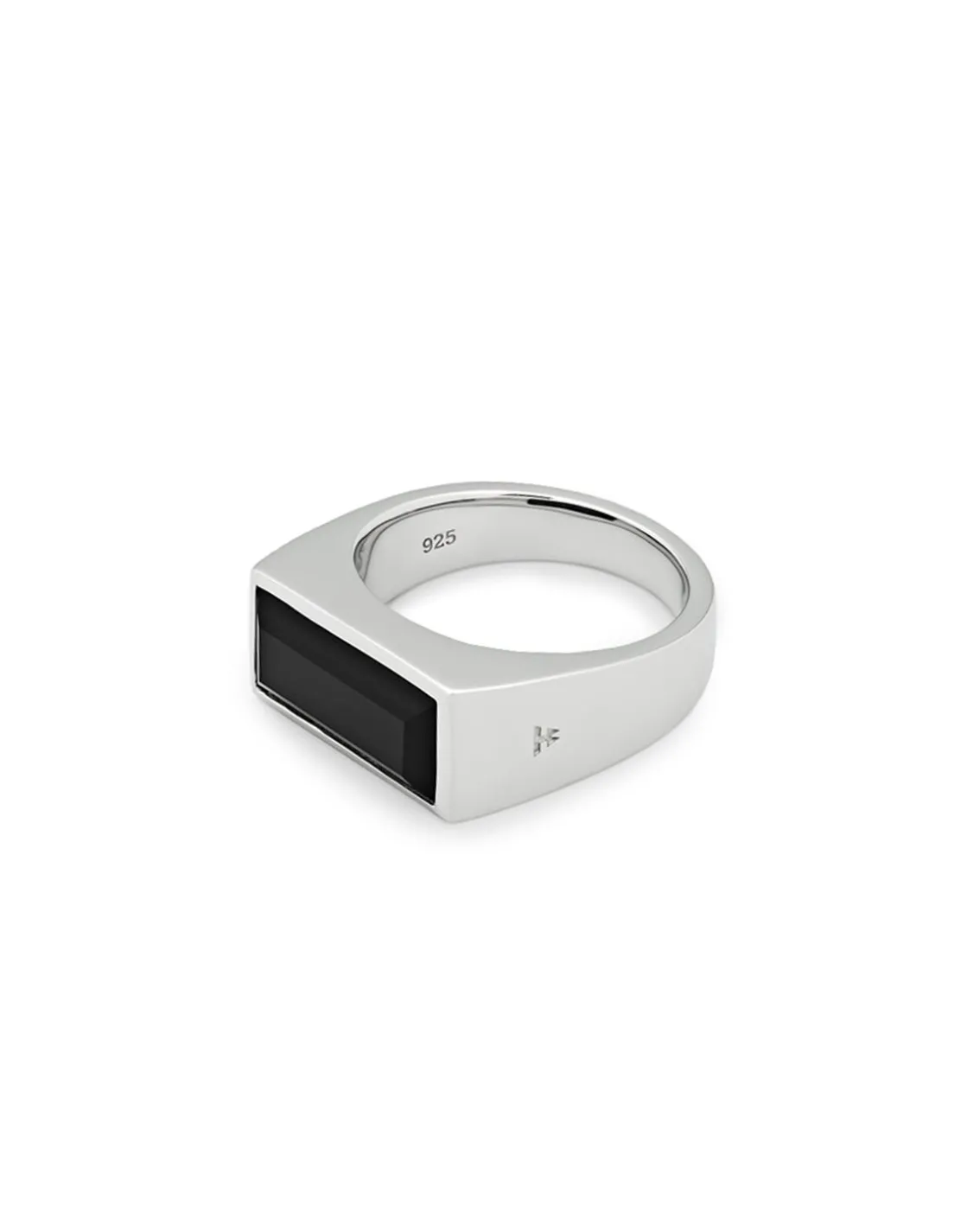 Tom Wood Peaky Ring Polished Onyx