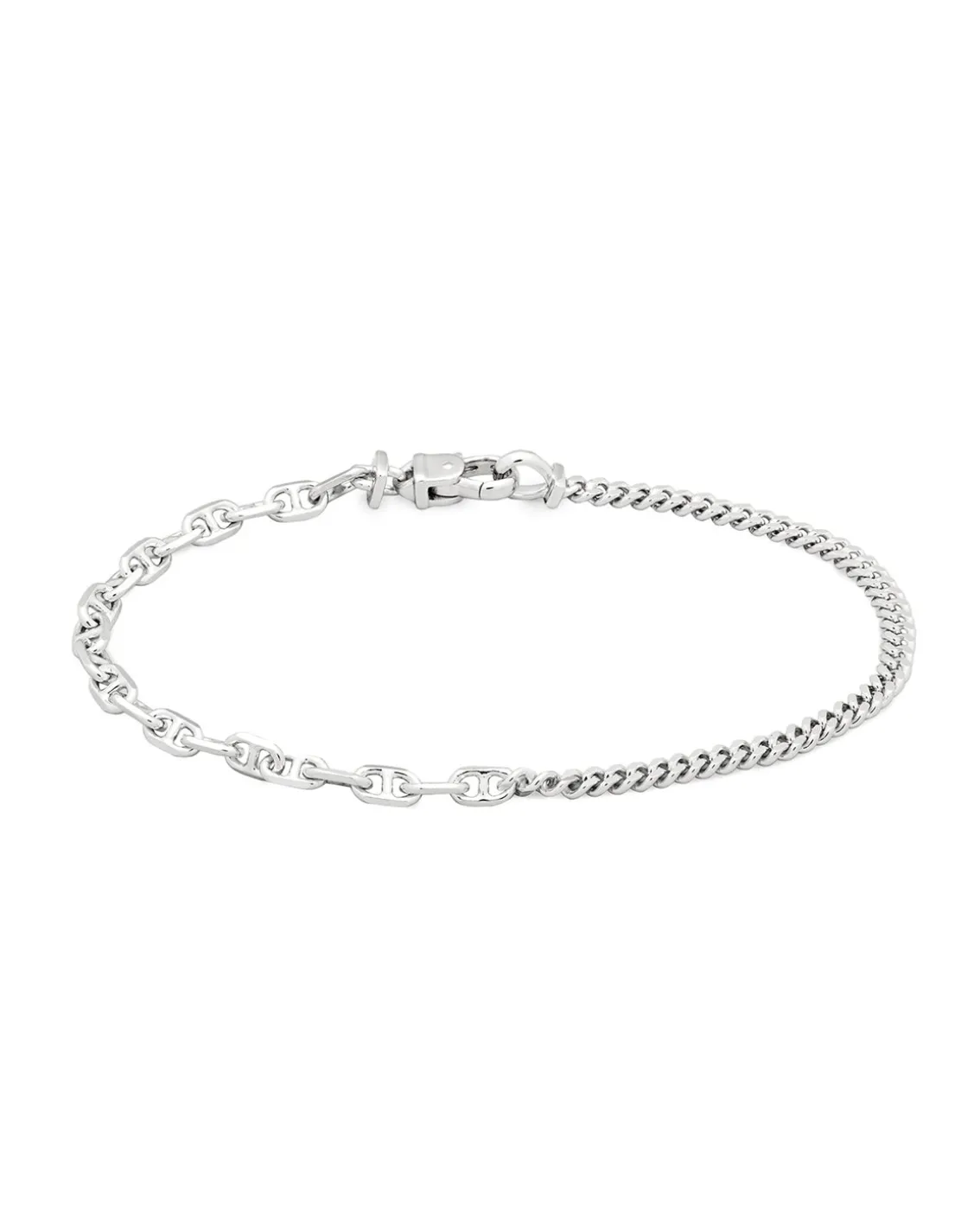 Tom Wood Rue Bracelet Silver
