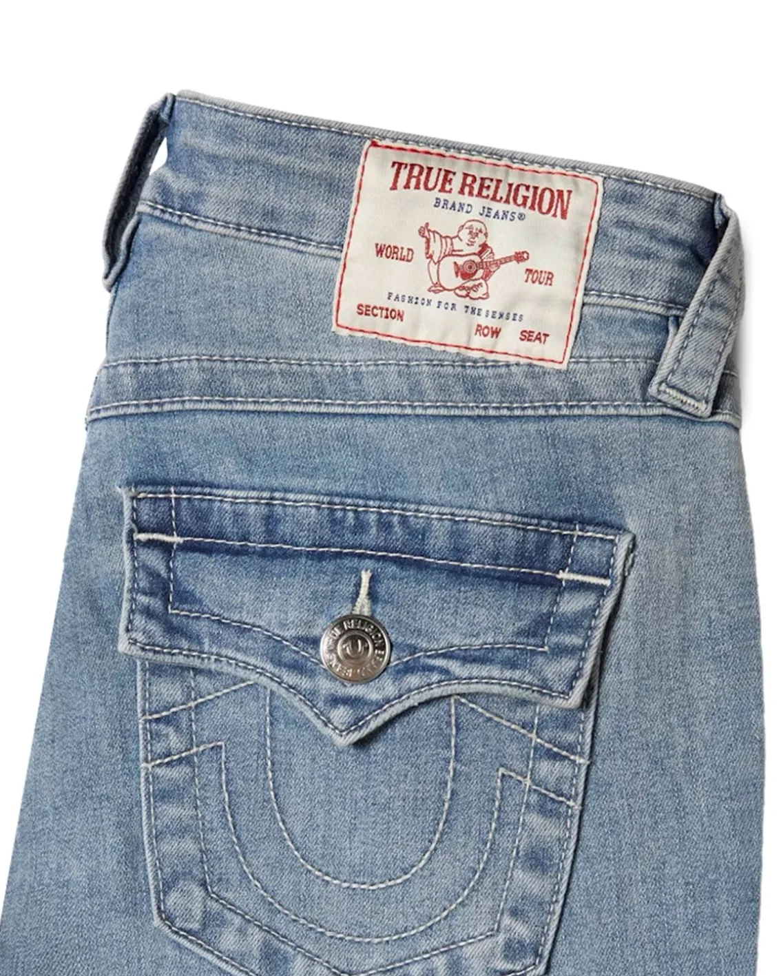 True Religion Becca Boot Cut Flap Jeans Peak Spot