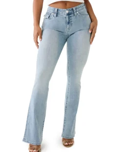 True Religion Becca Boot Cut Flap Jeans Peak Spot